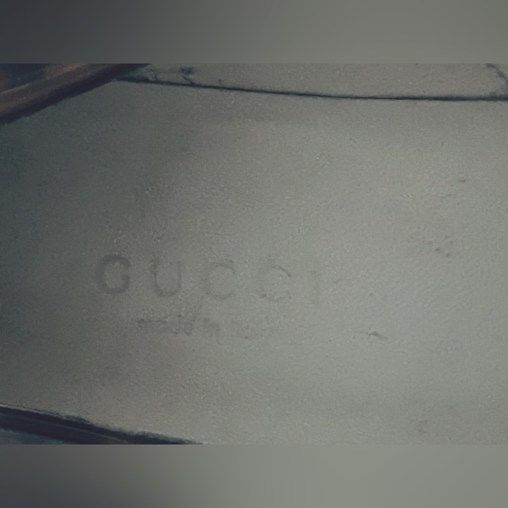 Gucci 5B Tortoise Peep Toe Heels White Cream Brown Brown Pumps Designer Shoes - Picture 8 of 16